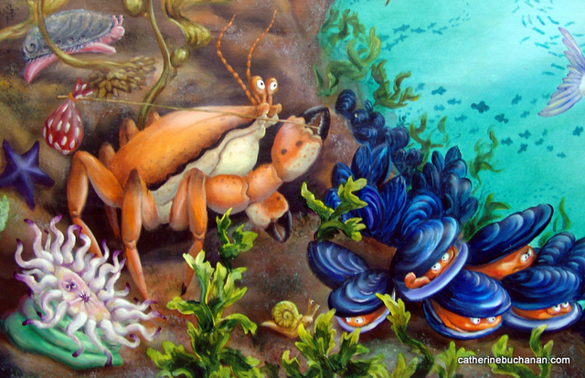 fish-mural-detail-SFO-catherine-buchanan